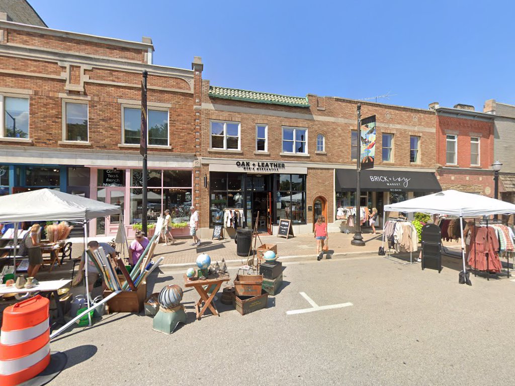 Oak + Leather Men's Mercantile in Holland