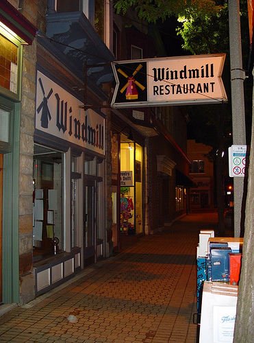 Windmill Restaurant in Holland